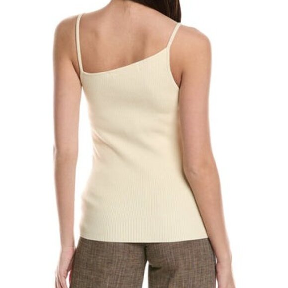 New Marie Oliver Cream Ivory Beige Tank Top Trini Tank Medium - Picture 2 of 8